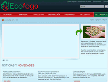 Tablet Screenshot of ecofogo.com